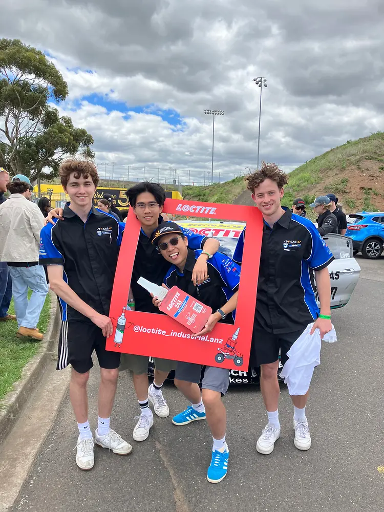 Group photo of four men