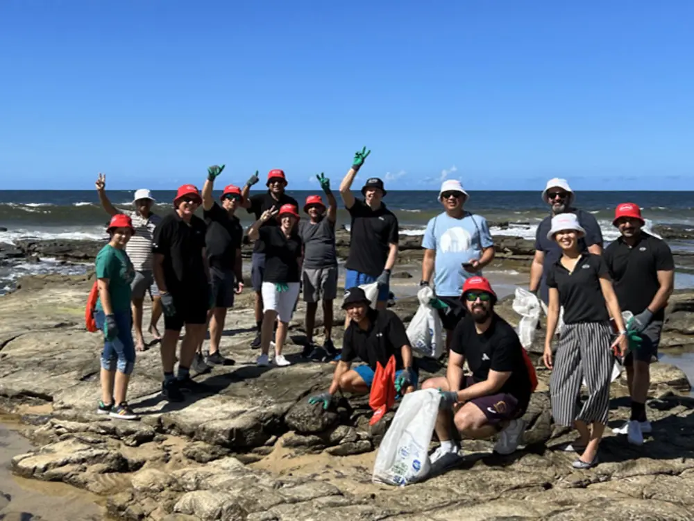 
Beach cleanup